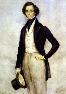 Felix Mendelssohn Bartholdy värilitho